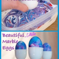 Fail: Easter Eggs Dyed With Shaving Cream