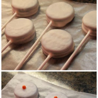 User Error: Oreo Snowman Pops