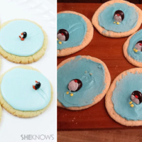 Fail: Ice Skating Penguin Cookies