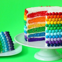 User Error: Rainbow Layered Cake