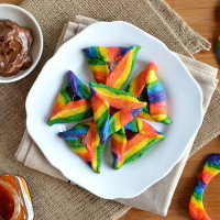 Fail: Rainbow Hamantaschen