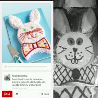 User Error: Easter Bunny Cake