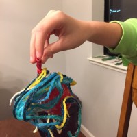 Fail: DIY Yarn Ornaments