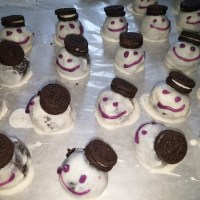 Fail: Oreo Ball Snowmen