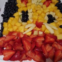 Fail: Bunny Head Fruit Platter