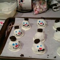 Fail: Melting Snowmen Oreo Balls