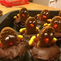 Fail: Nutter Butter Nightmare Turkey Cupcakes
