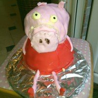 Fail: Peppa Pig Birthday Cake
