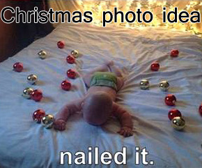 failed baby photo christmas lights photography pinterest