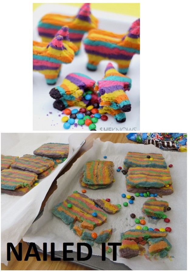 pinterest fail donkey pinata cookies