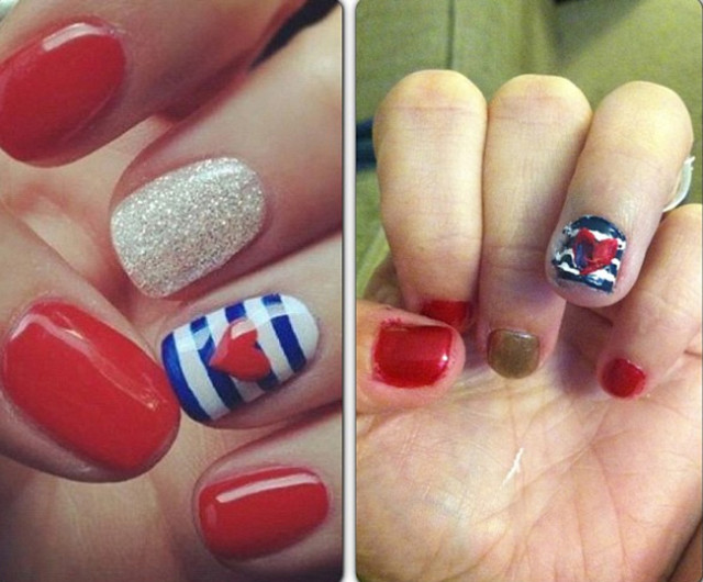 pinterest fail indepedence day nail art 4th of july fourth