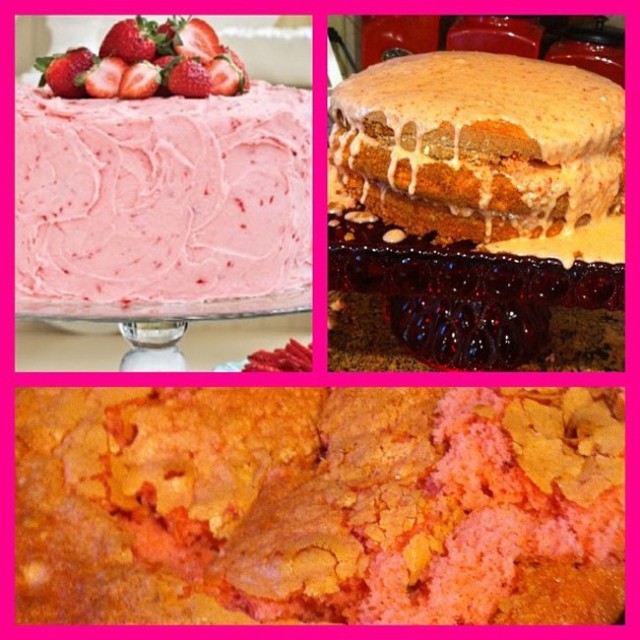 pinterest fail Classic Southern Triple-Decker Strawberry Cake