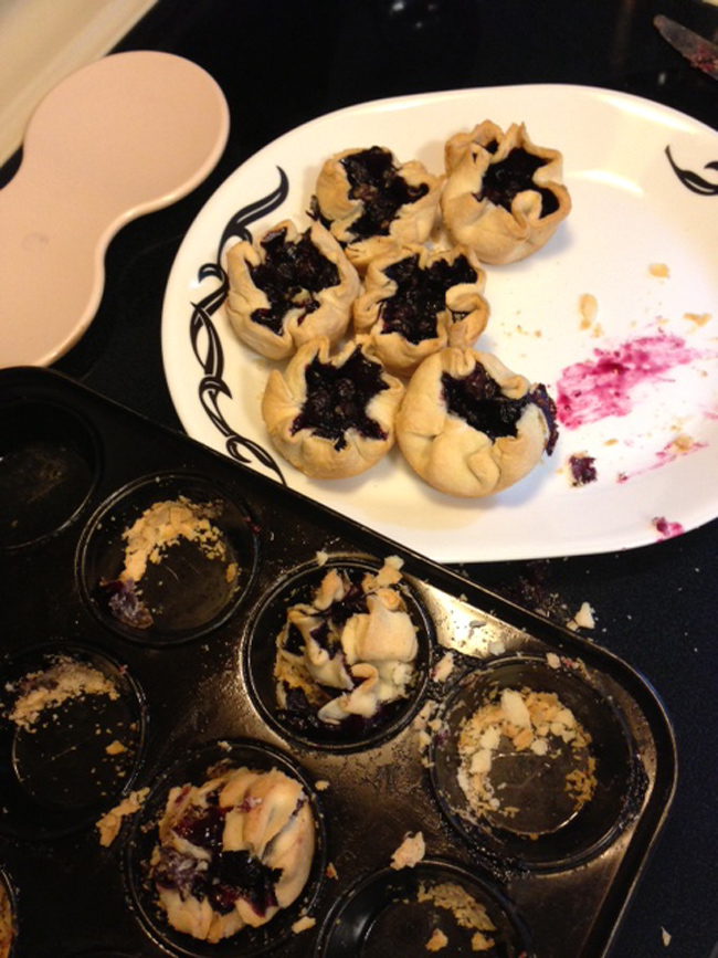 pinterest fail mini pie cups