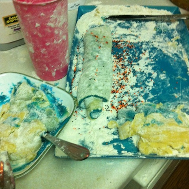 pinterest fail blue swirl cookies 