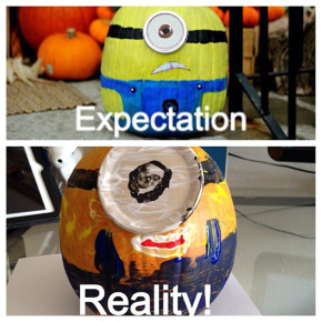 pinterest fail minion pumpkin