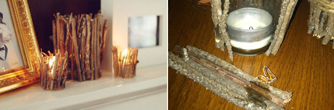 Twig Votive Decorations