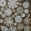 Pinterest Fail paper snowflakes inspiration