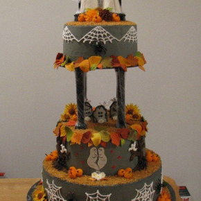pinterest fail halloween wedding cake inspiration