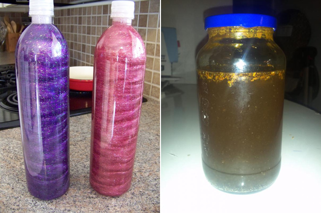 glitter time out jar pinterest fail black pepper wrong oil