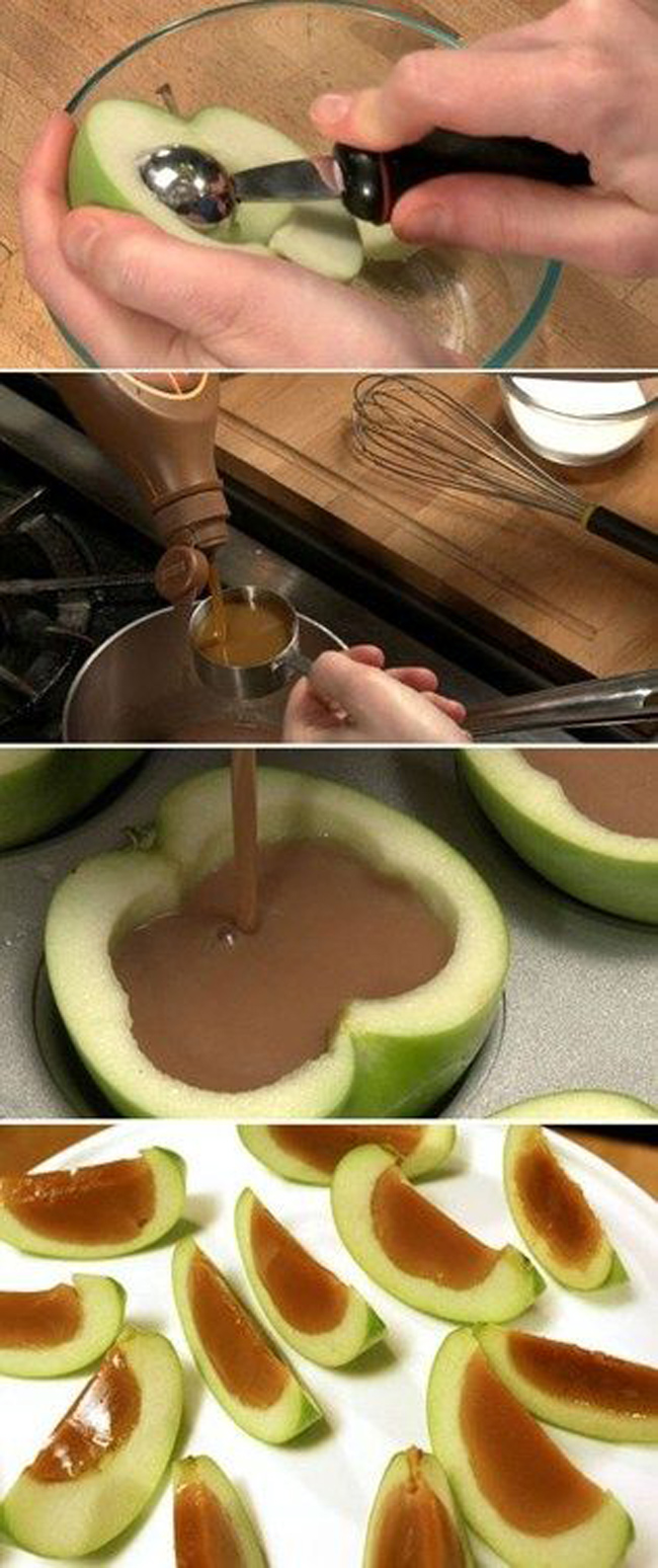 pinterest fail caramel apple slices inspiration