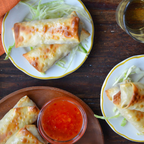 pinterest fail crispy baked chicken spring rolls inspriation