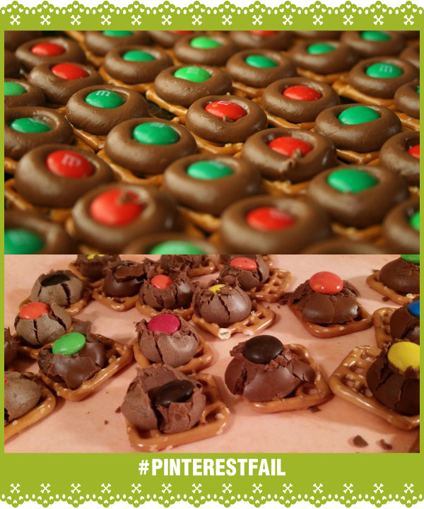 Pinterest Fail Chocolate Pretzel Bites storyboard