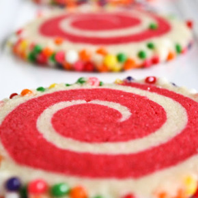 Pinterest Fail Christmas Spiral Sugar Cookies inspiration