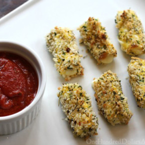 Pinterest Fail Mozzarella Sticks inspiration