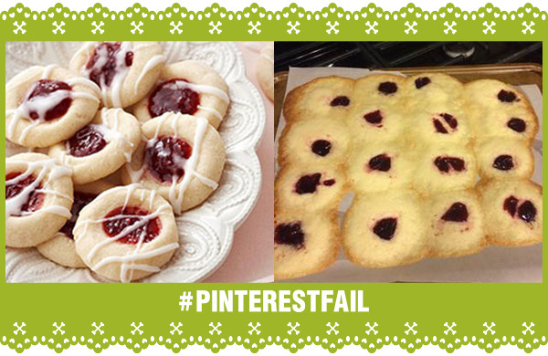 Pinterest Fail Raspberry Almond Shortbread storyboard