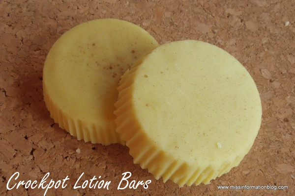 Pinterest Fail Slow Cooker Lotion Bars inspiration