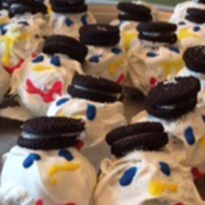 Pinterest Fail Snowman Oreo Truffles result