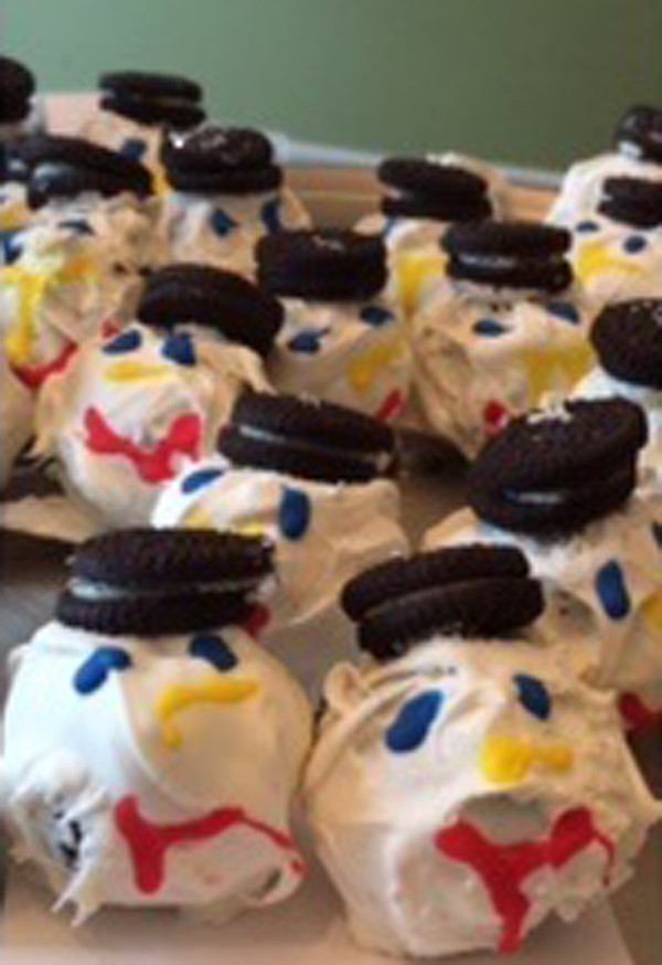Pinterest Fail Snowman Oreo Truffles result