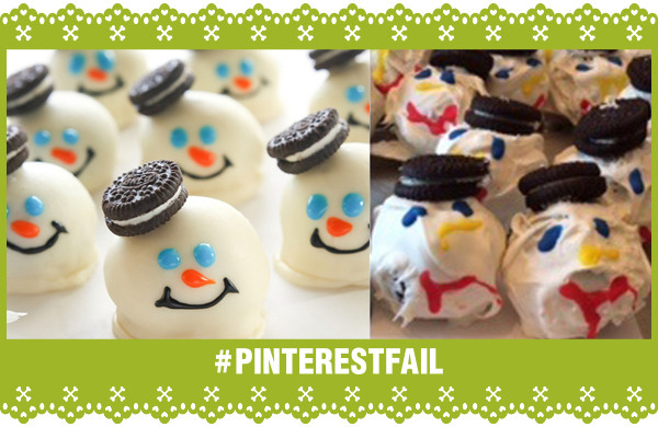 Pinterest Fail Snowman Oreo Truffles storyboard
