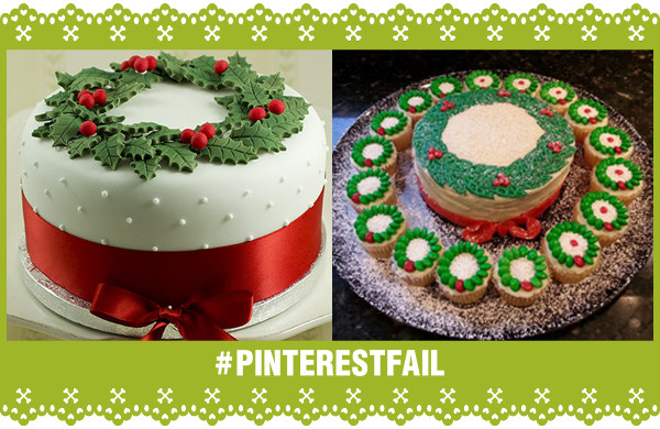 Pinterest Fail Wreath Cake Centerpiece storyboard