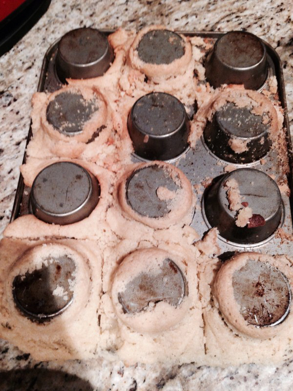 Pinterest Fail Bits Of Sugar Cookie Cups! result