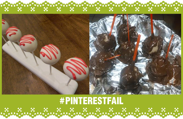 Pinterest Fail Cake Pops storyboard