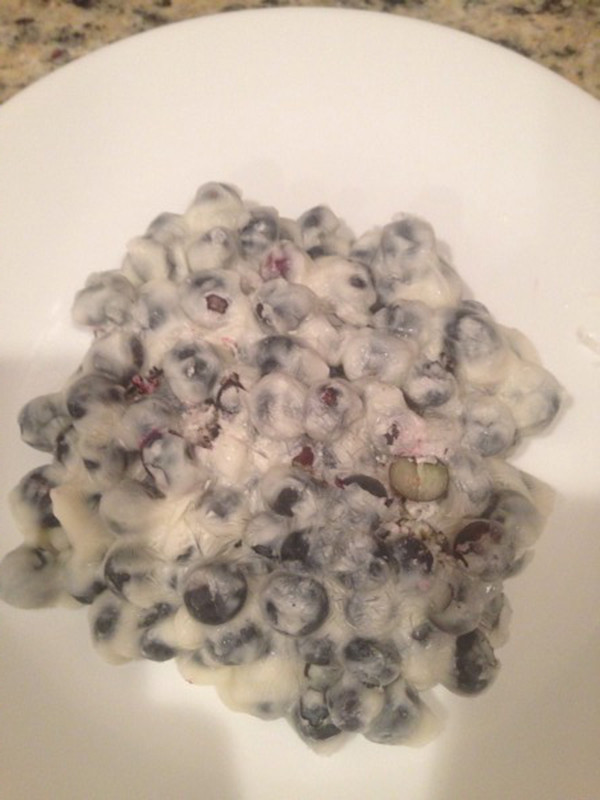 Pinterest Fail Frozen Blueberries In Greek Yogurt result