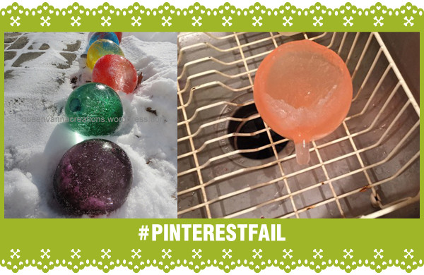 Pinterest Fail Ice Balloons storyboard