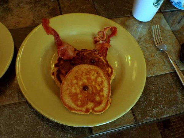 Pinterest Fail Rudolph Pancakes result