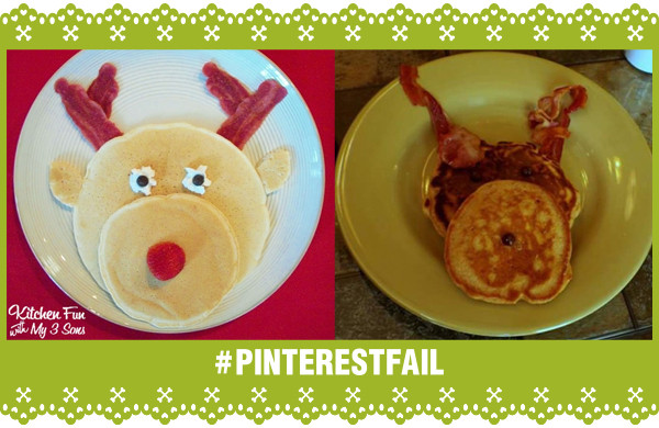 Pinterest Fail Rudolph Pancakes storyboard