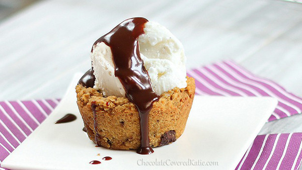 Pinterest Fail Chocolate Chip Cookie Ice Cream Cups inspiration