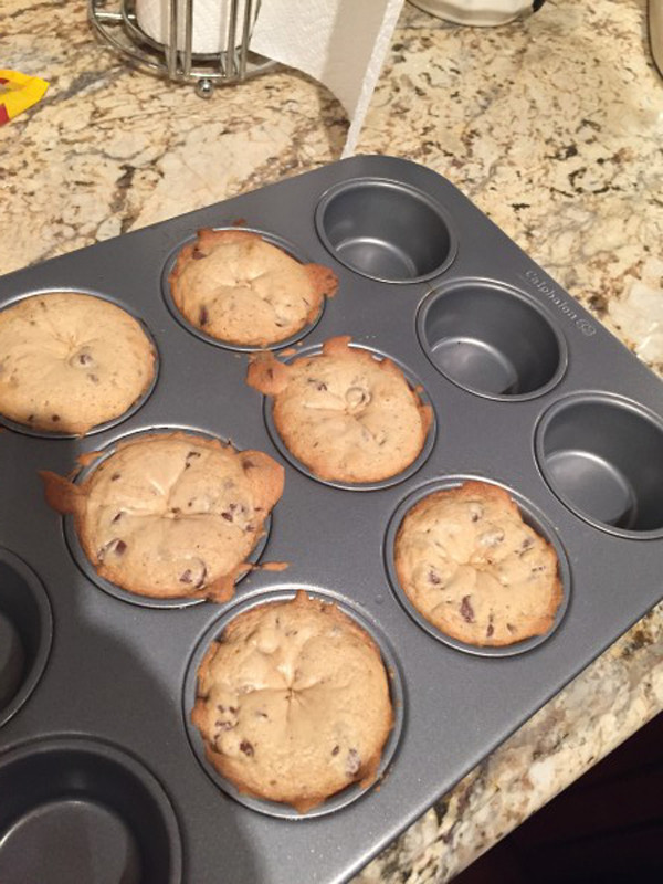 Pinterest Fail Chocolate Chip Cookie Ice Cream Cups result