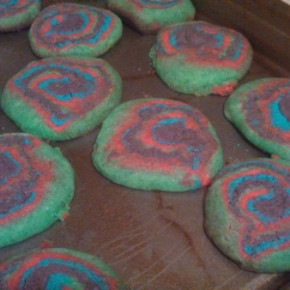 Pinterest Fail Pinwheel Cookies result