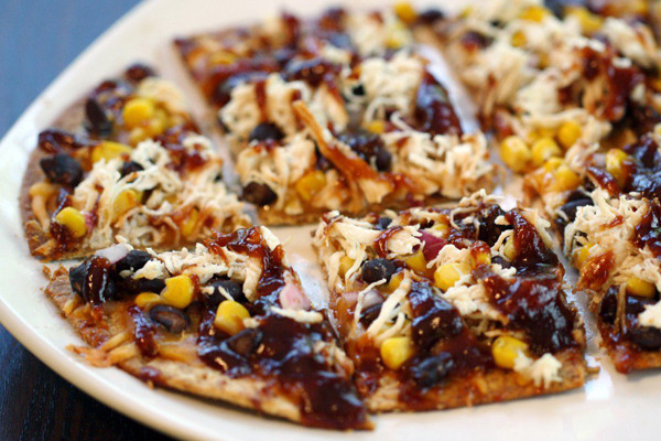 Pinterest Fail Skinny BBQ Chicken Flatbread inspiration