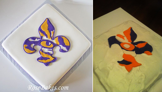 pinterest fail fleur de lis eye of the tiger cake storyboarded