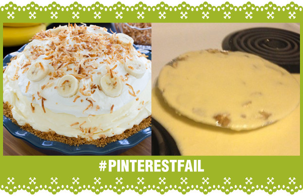 Pinterest Fail Banana Cream Pie storyboard