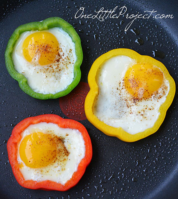 Pinterest Fail Cook Your Egg Inside Of A Bell Pepper Slice inspiration