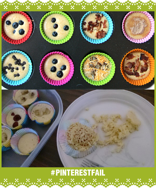 Pinterest Fail Pancake Muffins storyboard