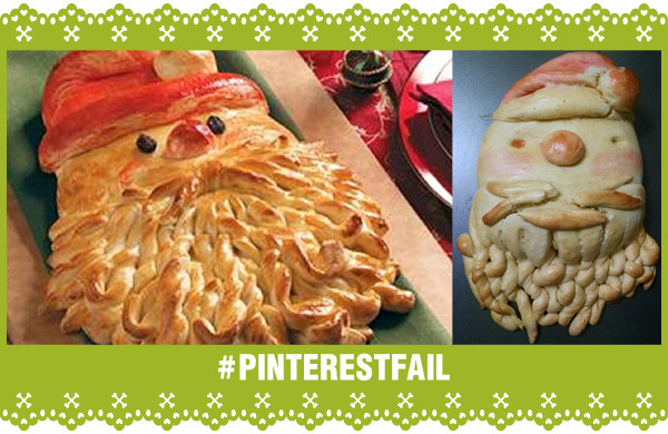 Pinterest Fail Santa Bread storyboard