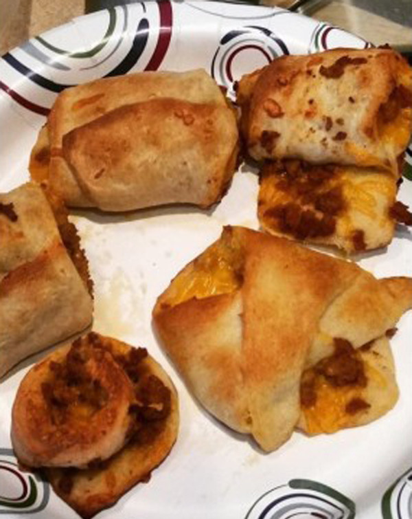 Pinterest Fail Taco Pizza Rolls result
